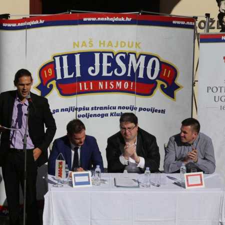 Ili jesmo ili nismo (Show what you’re made off) - contract signing ceremony